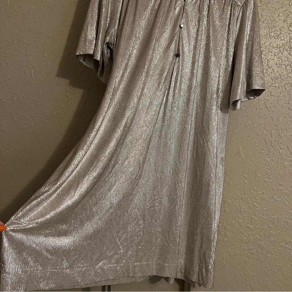 NWT Anthropologie Sabina Musayev Mercury Shirtdress Size Medium - Picture 4 of 6